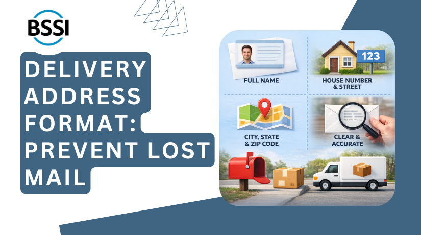 Delivery Address Format